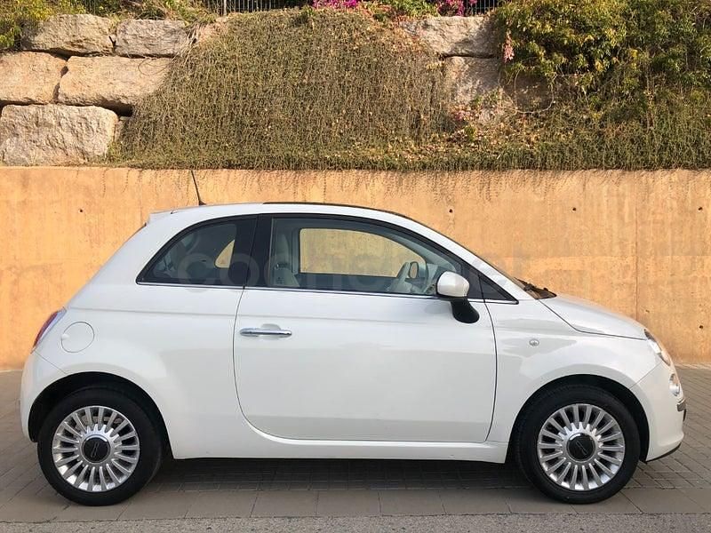 Usado Fiat 500 Lounge 69 CV (50 kW) 2014 Blanco Berlina
