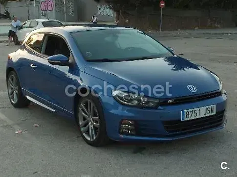 Usado VW Scirocco R-line 150 CV (110 kW) 2016 Azul Coupe