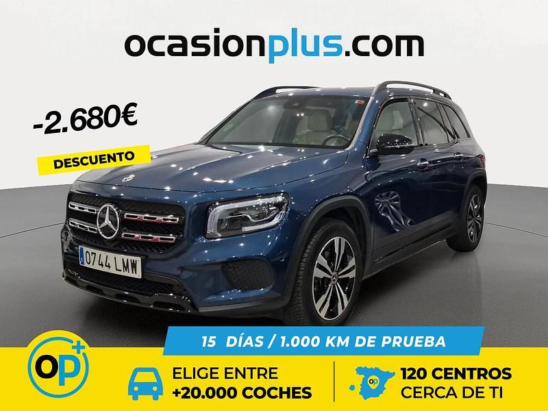 Azul Usado 2021 Mercedes GLB180 SUV | 29.490 € - Imagen 1/4