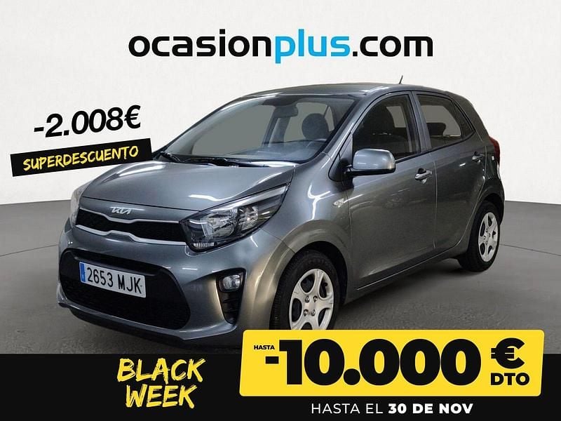 Gris Usado 2023 Kia Picanto Utilitario | 10.980 € (Precio justo) - Imagen 1/4