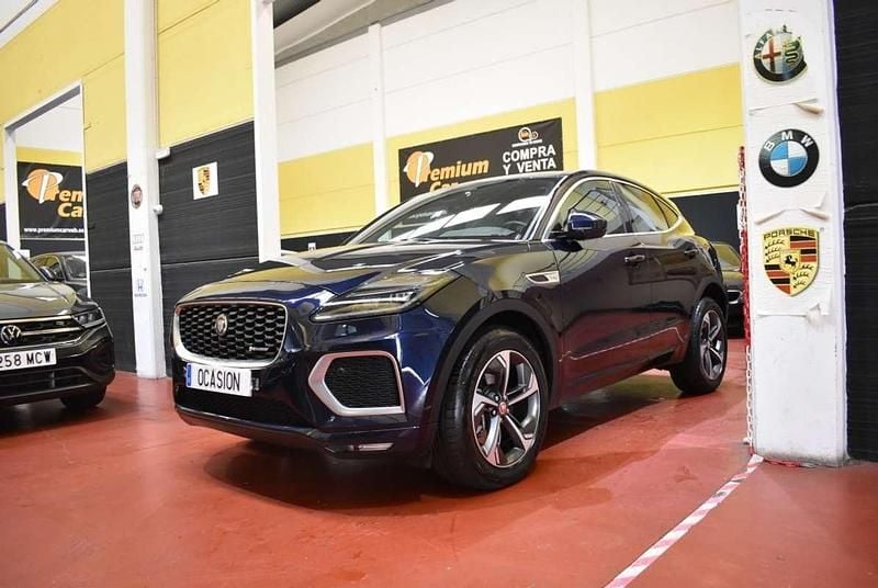 Azul Usado 2021 Jaguar E-Pace R-Dynamic SUV | 36.990 € (Precio justo) - Imagen 1/4