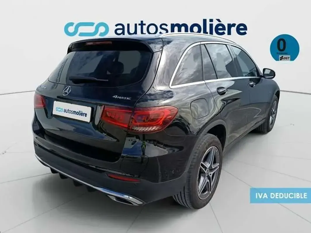 Usado Mercedes GLC300 306 CV (225 kW) 2021 Negro SUV