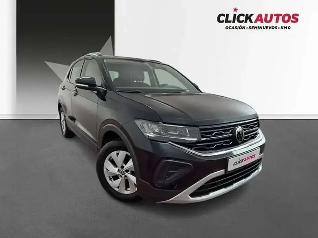 Usado VW T-Cross Life 95 CV (69 kW) 2024 Negro SUV