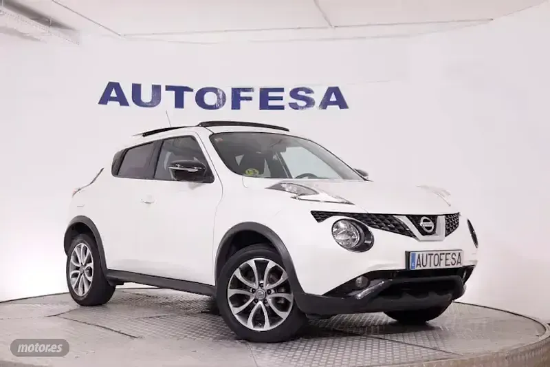 Usado Nissan Juke Tekna 110 CV (80 kW) 2015 Blanco SUV