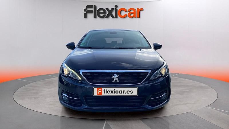 Usado Peugeot 308 Style 131 CV (96 kW) 2020 Azul Utilitario