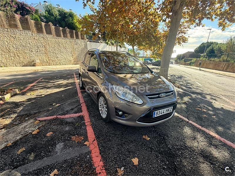 Marrón Usado 2012 Ford Grand C-Max Monovolumen | 8200 € - Imagen 1/4