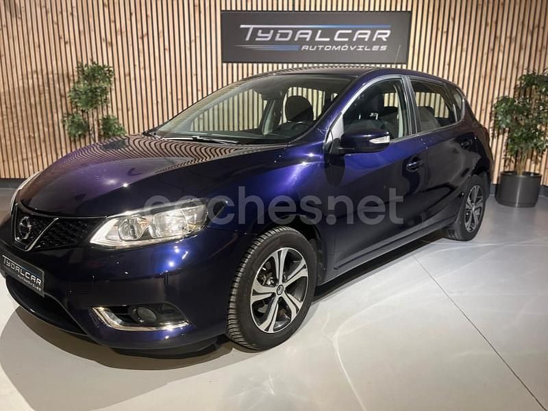 Violeta / lila Usado 2016 Nissan Pulsar Acenta Berlina | 10.900 € (Precio justo) - Imagen 1/4