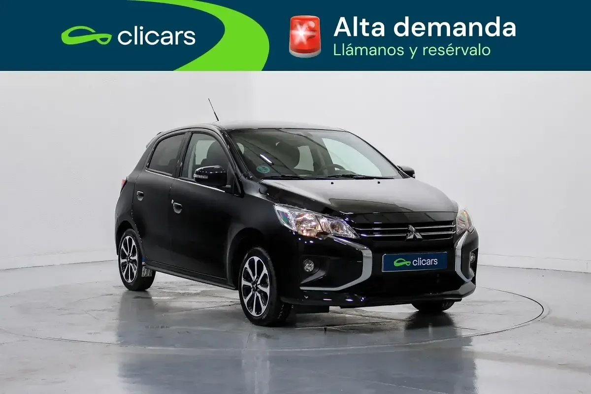 Usado Mitsubishi Space Star 71 CV (52 kW) 2022 Negro Utilitario