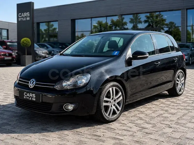 Usado VW Golf VI Sport 122 CV (89 kW) 2011 Negro Utilitario