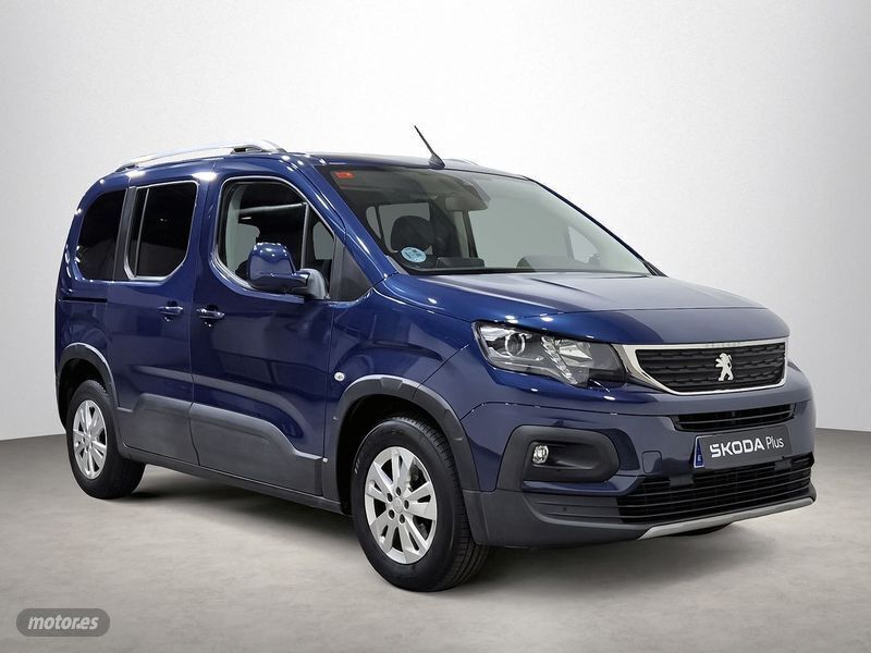 Azul Usado 2019 Peugeot Rifter Allure Monovolumen | 18.900 € (Precio justo) - Imagen 1/4