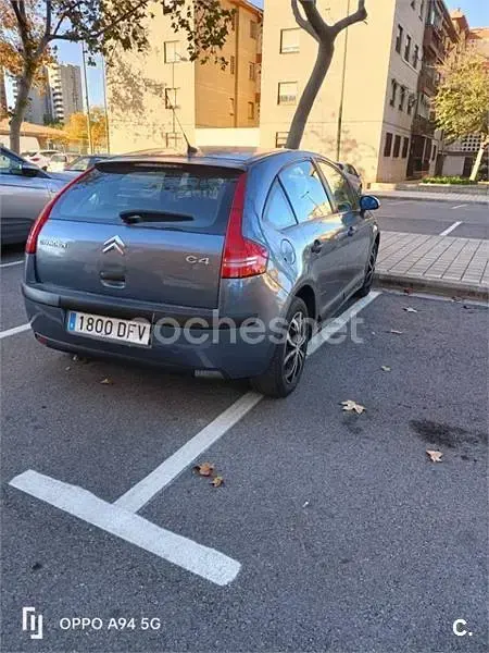 Usado Citroën C4 Exclusive 110 CV (80 kW) 2005 Azul Berlina