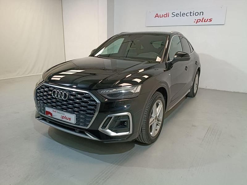 Usado Audi Q5 Sportback S-Line 163 CV (119 kW) 2021 Negro SUV