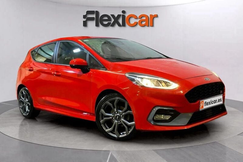 Rojo Usado 2017 Ford Fiesta ST-Line Utilitario | 9490 € (Precio justo) - Imagen 1/4