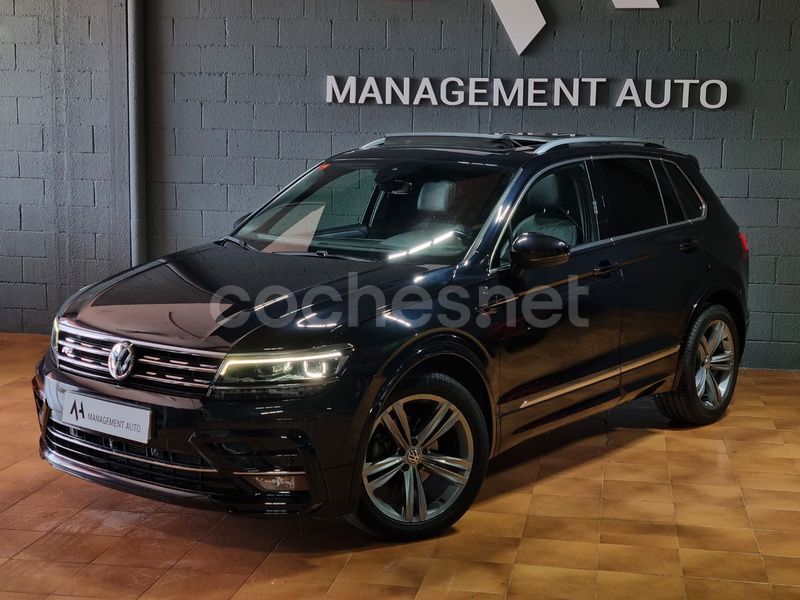 Negro Usado 2020 VW Tiguan R-line SUV | 26.990 € (Precio justo) - Imagen 1/4