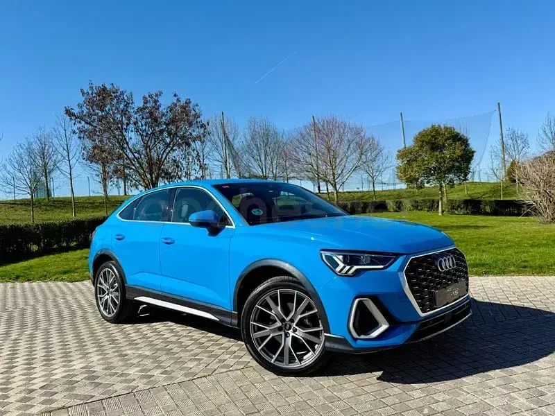Usado Audi Q3 Sportback S-Line 150 CV (110 kW) 2021 Azul SUV