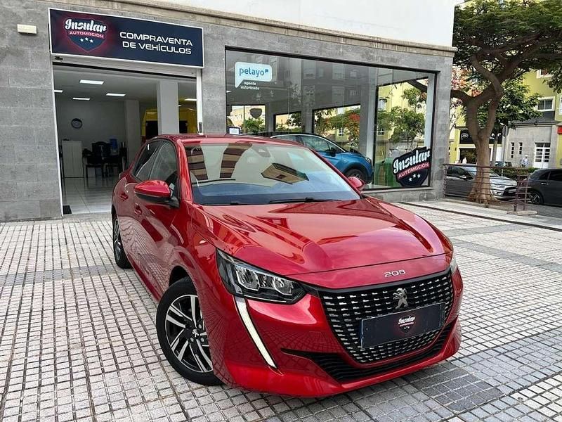 Burdeos Usado 2022 Peugeot 208 Allure Utilitario | 11.995 € (Precio justo) - Imagen 1/4
