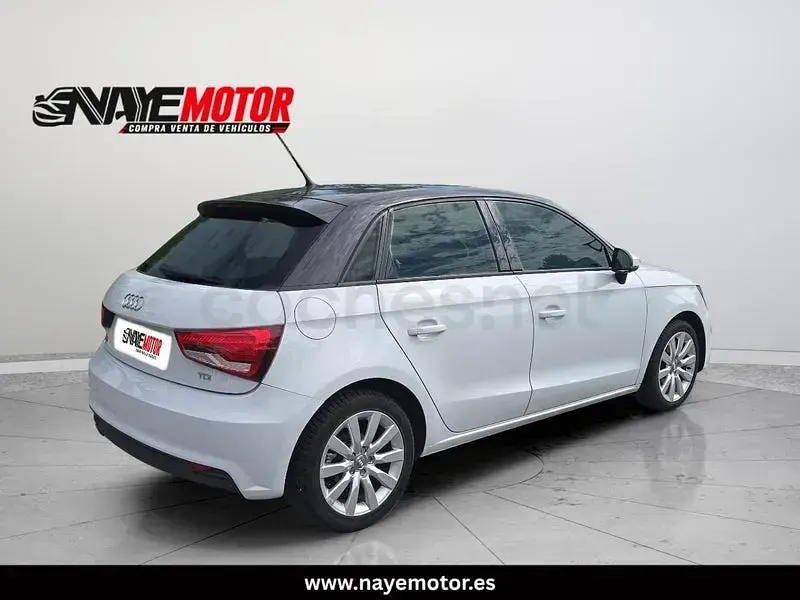 Usado Audi A1 Sportback Attraction 116 CV (85 kW) 2016 Blanco Utilitario