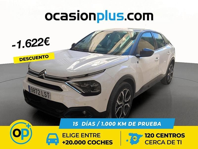 Blanco Usado 2021 Citroën e-C4 Shine SUV | 17.850 € (Un poco caro) - Imagen 1/4