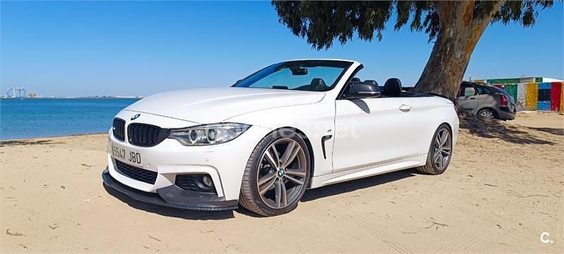 Usado BMW 420 190 CV (139 kW) 2014 Blanco Descapotable