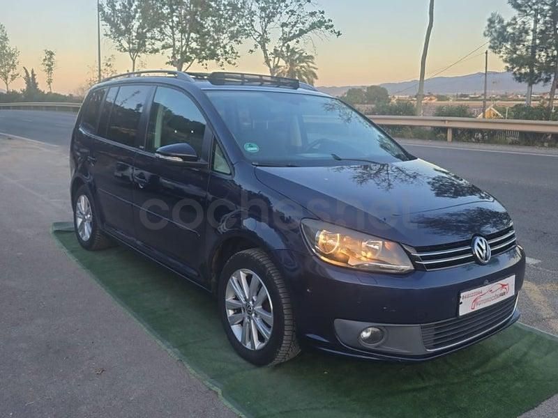 Usado VW Touran Advance 105 CV (77 kW) 2012 Azul Monovolumen