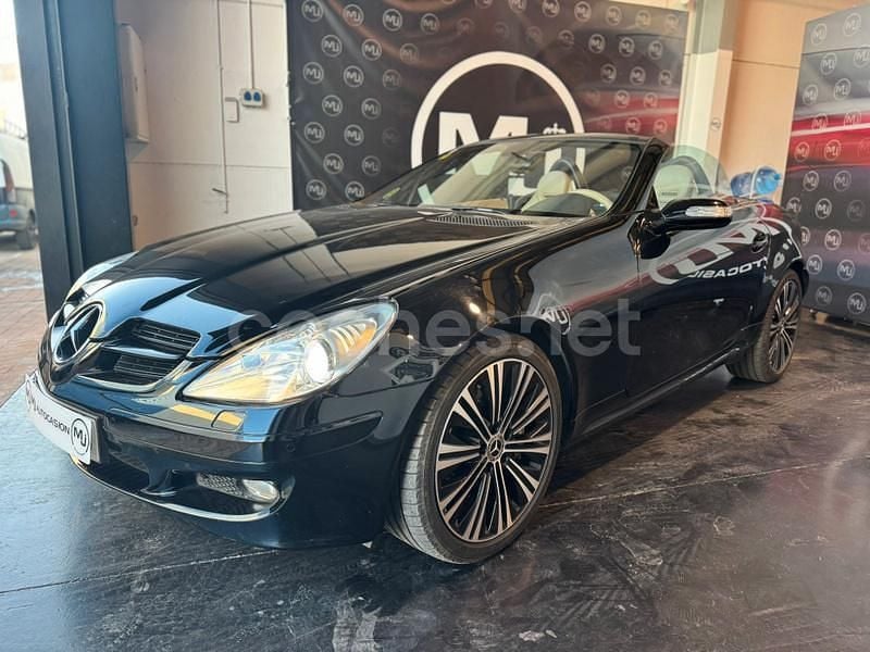 Negro Usado 2004 Mercedes SLK350 Descapotable | 10.890 € (Buen precio) - Imagen 1/4