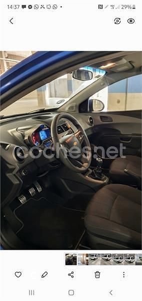 Usado Chevrolet Aveo LS 86 CV (63 kW) 2013 Azul Berlina