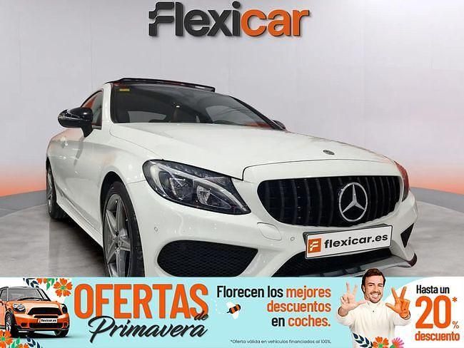 Usado Mercedes C220 170 CV (125 kW) 2017 Blanco Coupe