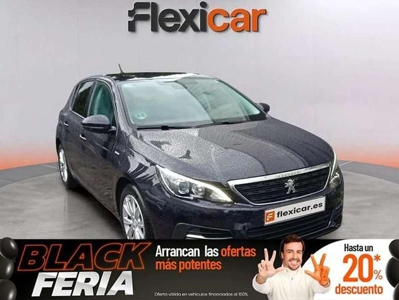 Azul Usado 2020 Peugeot 308 SW Allure Familiar | 9690 € (Buen precio) - Imagen 1/4