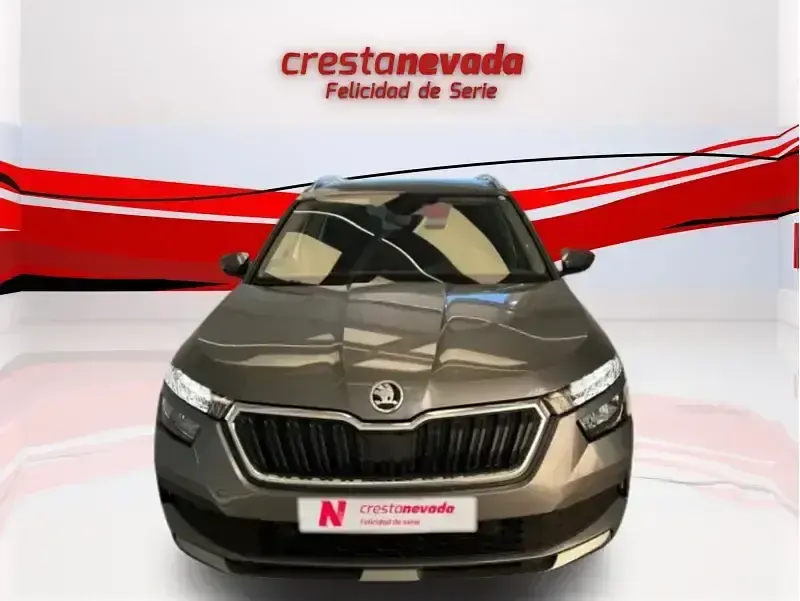 Usado Skoda Kamiq 110 CV (80 kW) 2022 Gris SUV