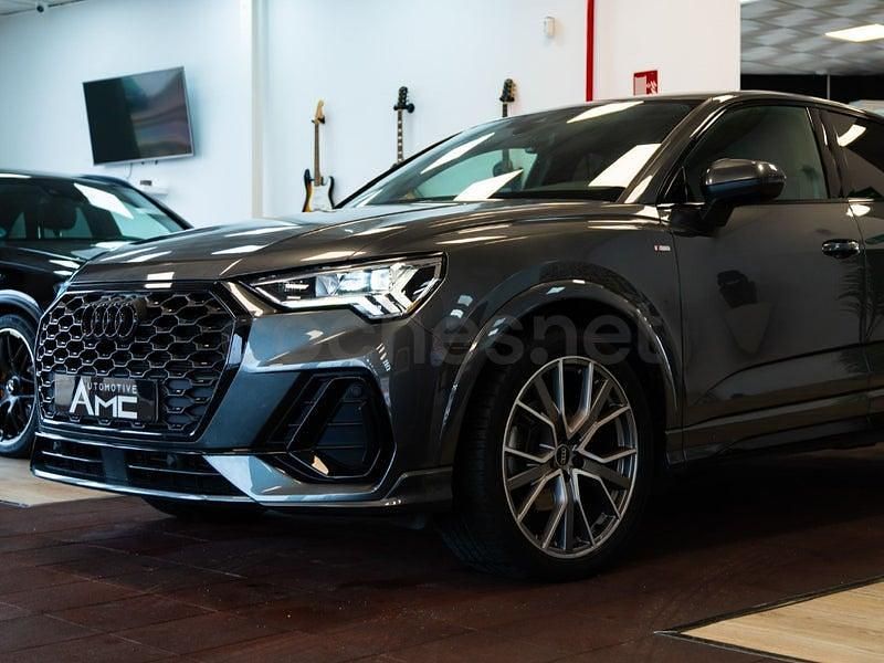 Usado Audi Q3 Sportback S-Line 150 CV (110 kW) 2023 Gris / plata SUV