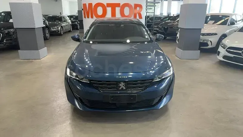 Usado Peugeot 508 SW Allure 225 CV (165 kW) 2021 Azul Familiar