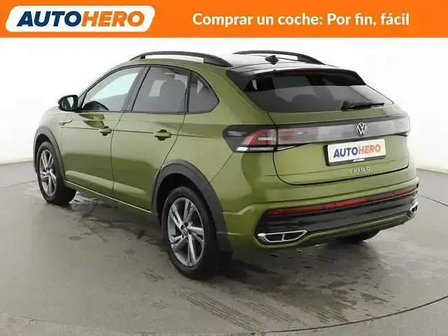 Usado VW Taigo R-line 110 CV (80 kW) 2024 Verde SUV