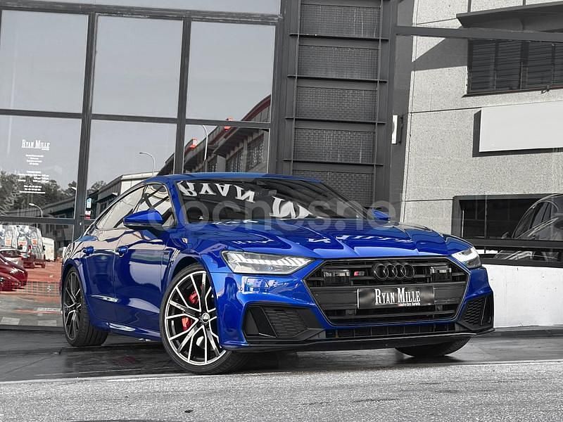 Azul Usado 2022 Audi A7 Sportback Utilitario | 72.900 € (Caro) - Imagen 1/4