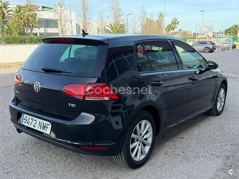 Usado VW Golf VII Edition 110 CV (80 kW) 2015 Negro Berlina