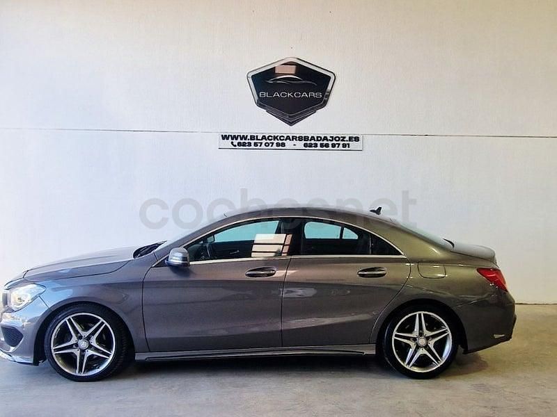 Usado Mercedes CLA200 AMG line 136 CV (100 kW) 2016 Gris / plata Berlina