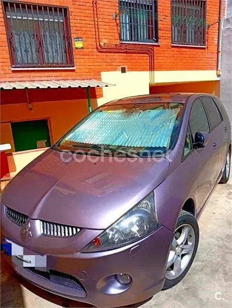 Usado Mitsubishi Grandis Intense+ 136 HP (100 kW) 2006 Roxo Monovolume