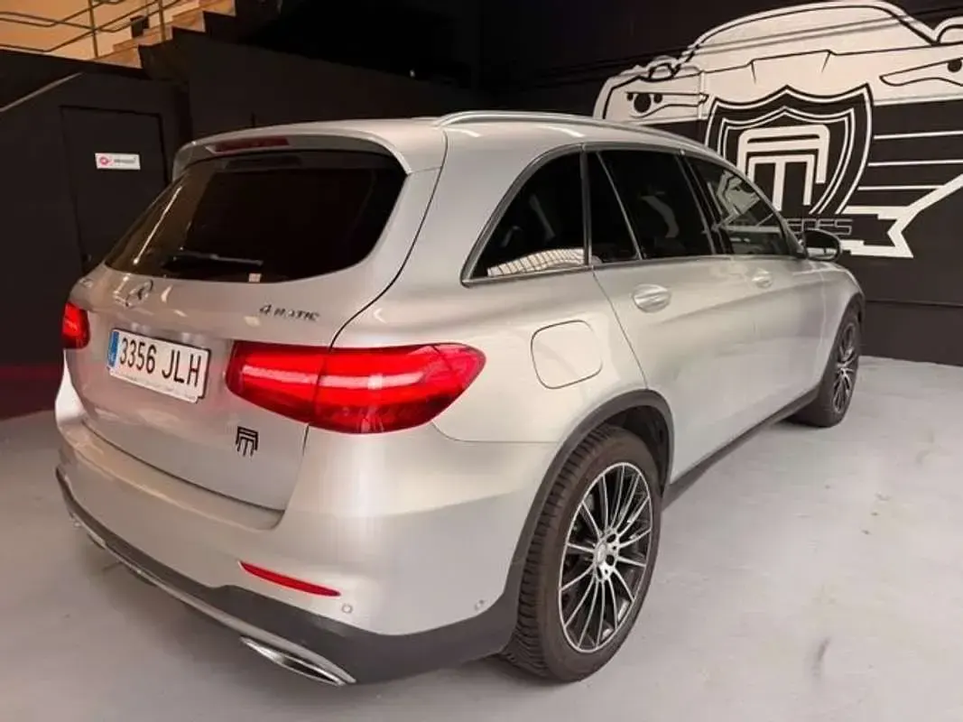 Usado Mercedes GLC220 170 CV (125 kW) 2016 Gris SUV