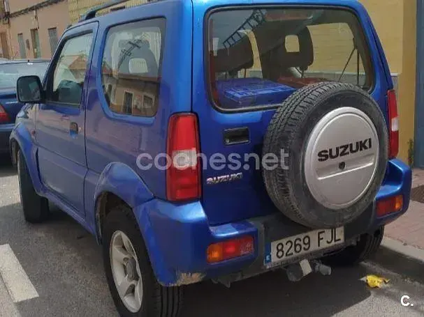 Usado Suzuki Jimny 65 CV (47 kW) 2006 Azul SUV
