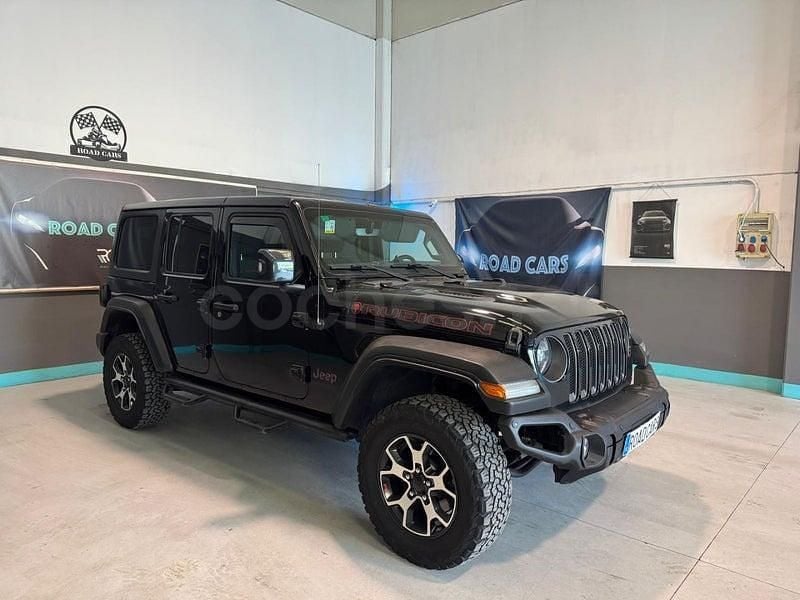 Usado Jeep Wrangler Rubicon 200 CV (147 kW) 2019 Negro SUV
