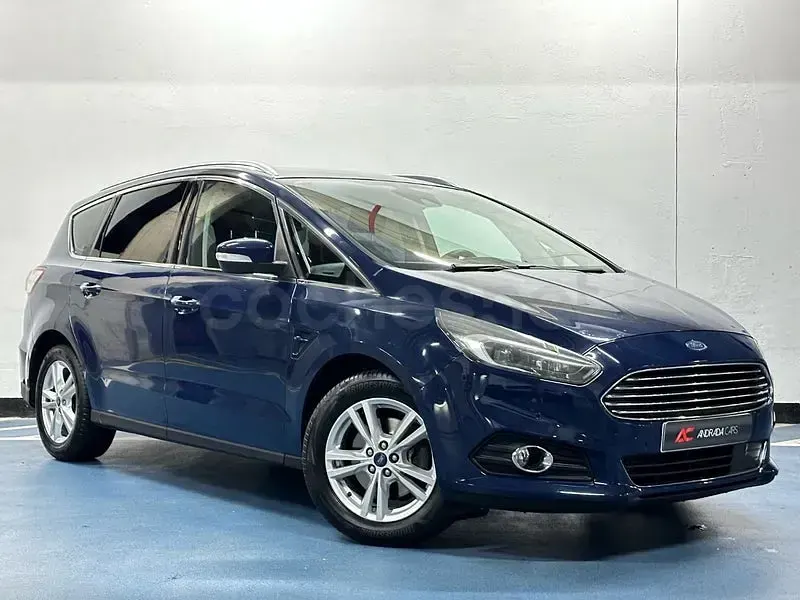 Usado Ford S-MAX Titanium 150 CV (110 kW) 2017 Azul Monovolumen