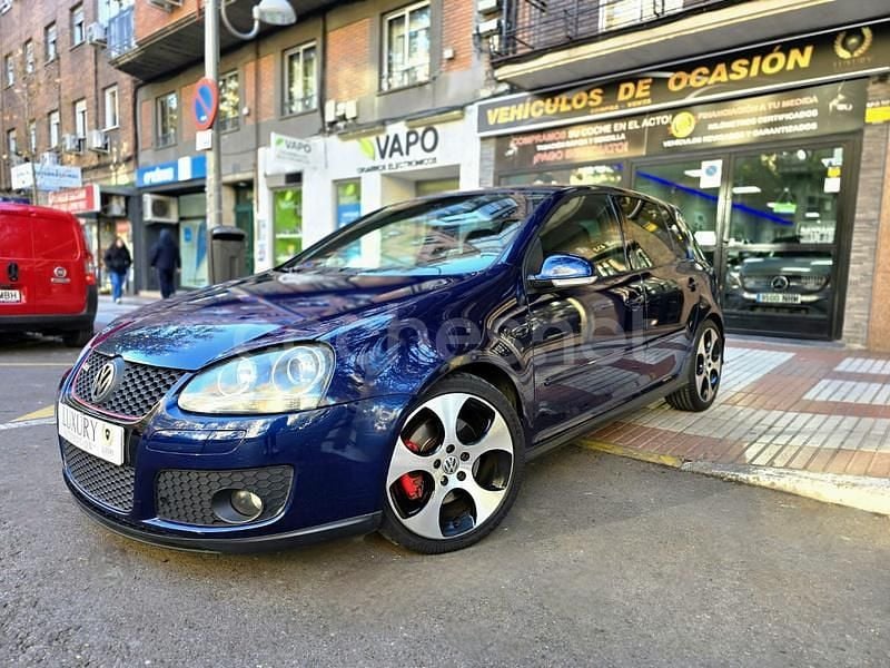 Azul Usado 2007 VW Golf V GTI Berlina | 7999 € (Buen precio) - Imagen 1/4