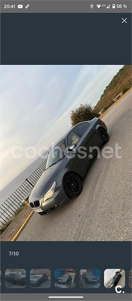 Usado BMW 530 193 CV (141 kW) 2003 Gris / plata Berlina