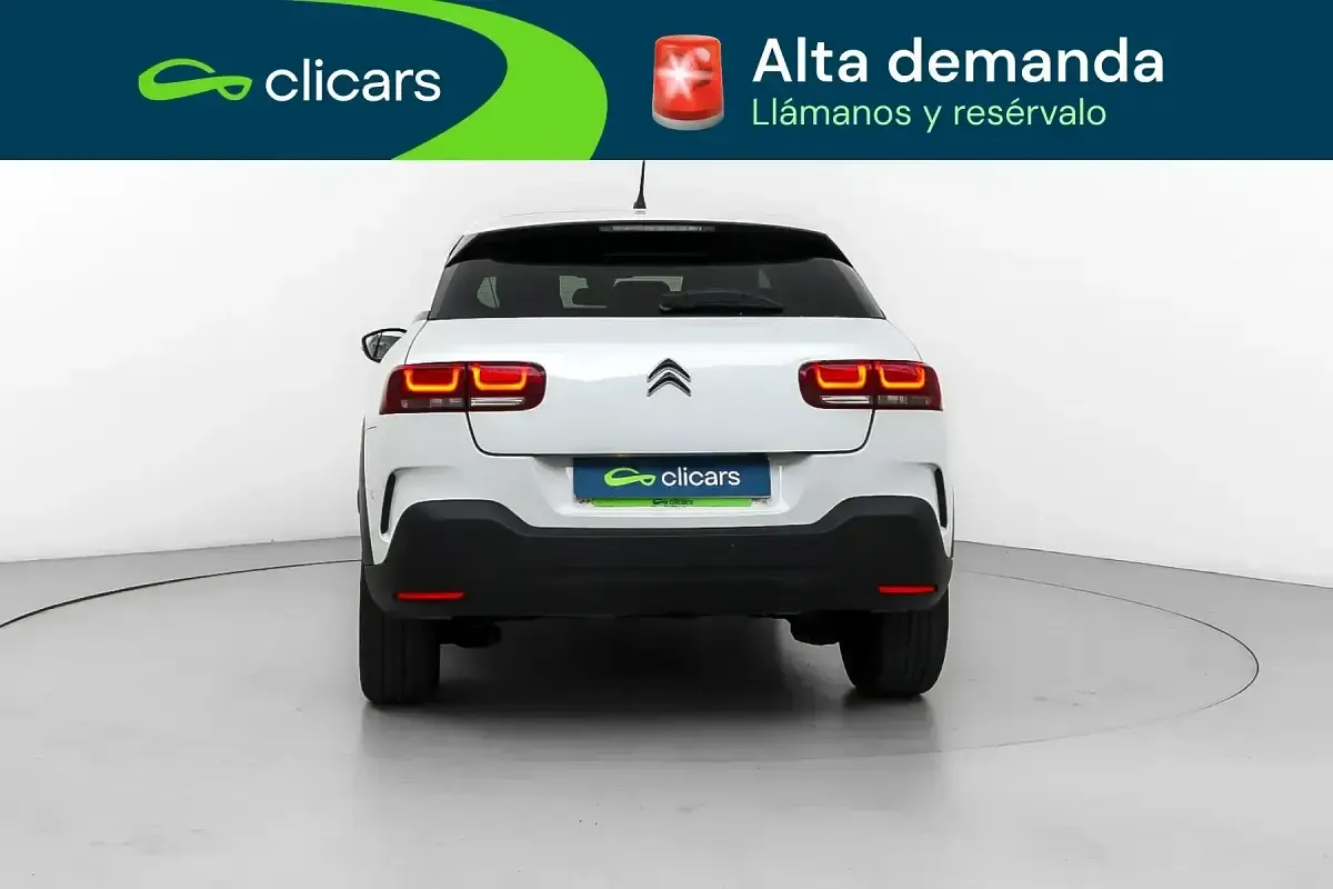 Usado Citroën C4 Cactus PureTech 130 CV (95 kW) 2019 Blanco Utilitario