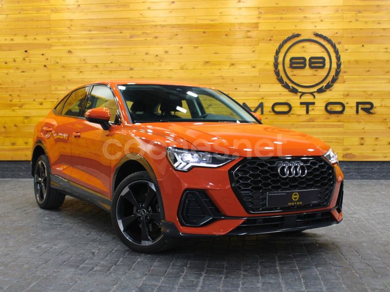 Naranja Usado 2022 Audi Q3 Sportback Advanced Plus SUV | 37.970 € (Precio justo) - Imagen 1/4
