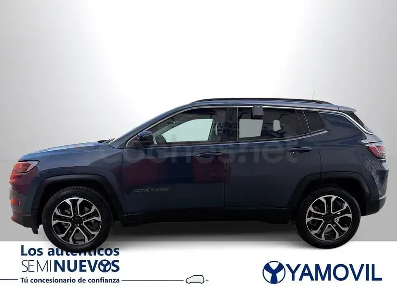 Usado Jeep Compass Limited 130 CV (95 kW) 2022 Azul SUV