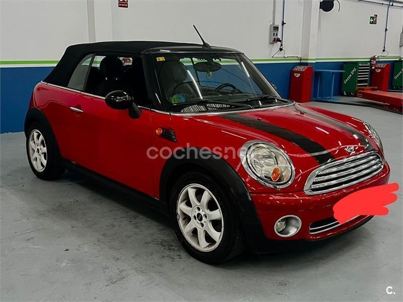 Rojo Usado 2009 Mini Cooper Cabriolet Descapotable | 9000 € (Precio justo) - Imagen 1/4