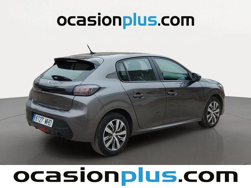 Usado Peugeot 208 Active 102 CV (75 kW) 2023 Gris Utilitario