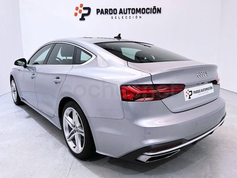 Usado Audi A5 Sportback S-Line 163 CV (119 kW) 2020 Gris / plata Utilitario