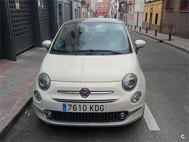 Usado Fiat 500 Lounge 69 CV (50 kW) 2017 Blanco Berlina