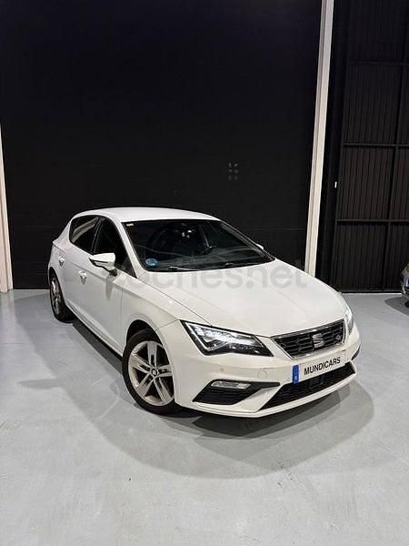 Usado Seat Leon FR 130 CV (95 kW) 2020 Blanco Berlina